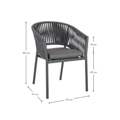 Silla Apilable Para Exterior Florencia