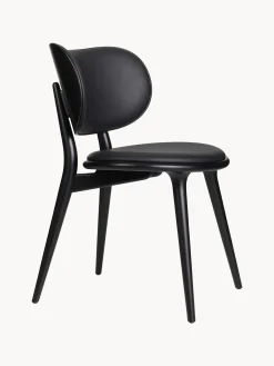 Silla Artesanal De Cuero Y Madera Rocker