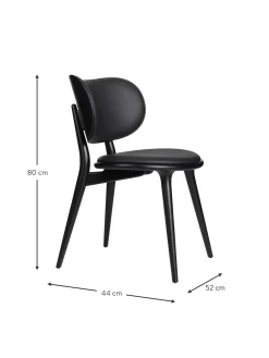 Silla Artesanal De Cuero Y Madera Rocker