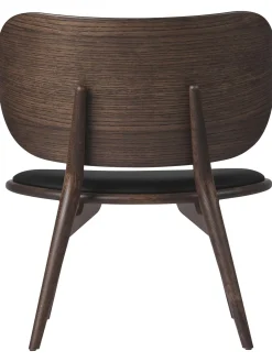 Silla Artesanal De Cuero Y Madera Rocker