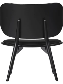 Silla Artesanal De Cuero Y Madera Rocker