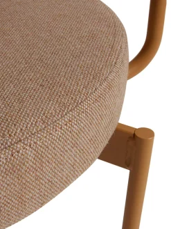 Silla Con Reposabrazos De Metal Sedia