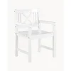Silla Con Reposabrazos Para Exterior De Madera Rosenborg