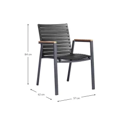 Silla Con Reposabrazos Para Exterior Mood Extreme