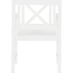 Silla Con Reposabrazos Para Exterior De Madera Rosenborg