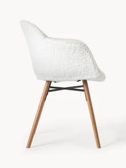 Silla Con Reposabrazos Pequena De Cuero Sintetico Fiji