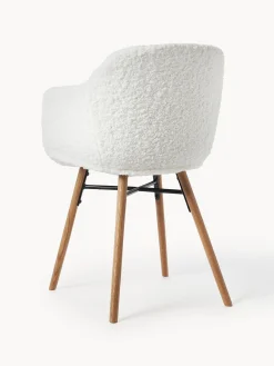 Silla Con Reposabrazos Pequena De Cuero Sintetico Fiji