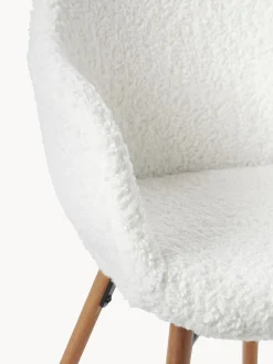 Silla Con Reposabrazos Pequena De Cuero Sintetico Fiji