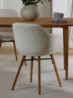 Silla Con Reposabrazos Pequena De Cuero Sintetico Fiji