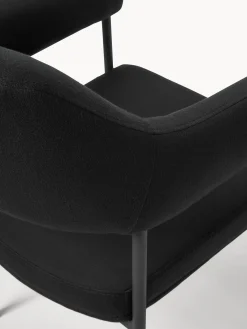 Silla Con Reposabrazos Tapizada Zoe