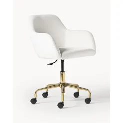 Silla De Escritorio En Terciopelo Lucie