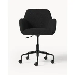 Silla De Escritorio En Tejido Boucle Lucie