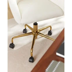 Silla De Escritorio En Terciopelo Lucie