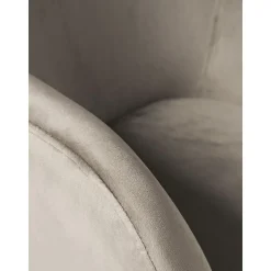 Silla De Escritorio En Terciopelo Lucie