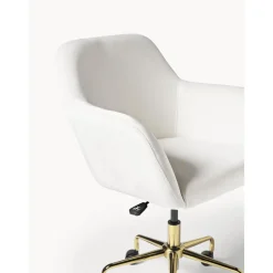 Silla De Escritorio En Terciopelo Lucie