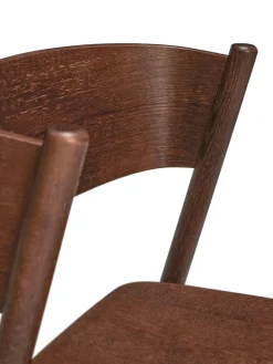 Silla De Madera Oblique