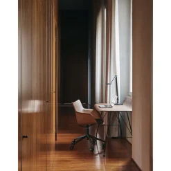 Silla De Oficina Con Reposabrazos Q/Wood, Altura Regulable