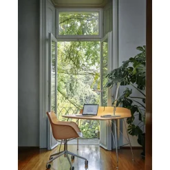 Silla De Oficina Con Reposabrazos Q/Wood, Altura Regulable