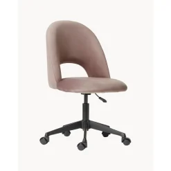 Silla De Oficina De Terciopelo Rachel, Altura Regulable