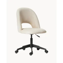 Silla De Oficina De Terciopelo Rachel, Altura Regulable