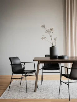 Sillas Con Reposabrazos De Cuero Sintetico Huntingbay, 2 Uds.