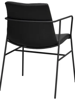 Sillas Con Reposabrazos De Cuero Sintetico Huntingbay, 2 Uds.