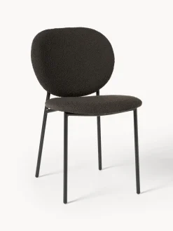 Sillas Tapizada En Tejido Boucle Ulrica, 2 Uds.