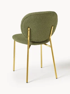 Sillas Tapizada En Tejido Boucle Ulrica, 2 Uds.