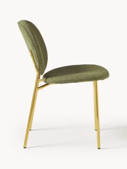 Sillas Tapizada En Tejido Boucle Ulrica, 2 Uds.