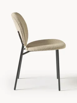 Sillas Tapizada En Tejido Boucle Ulrica, 2 Uds.