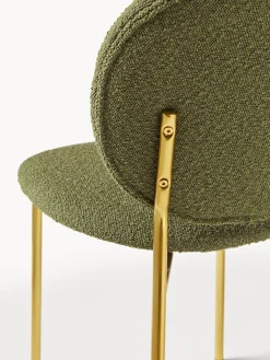 Sillas Tapizada En Tejido Boucle Ulrica, 2 Uds.