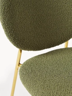 Sillas Tapizada En Tejido Boucle Ulrica, 2 Uds.