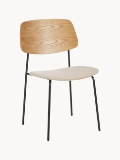 Sillas Tapizadas Con Asiento Tapizado Nadja, 2 Uds.