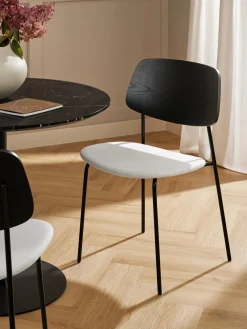 Sillas Tapizadas Con Asiento Tapizado Nadja, 2 Uds.