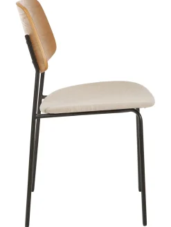 Sillas Tapizadas Con Asiento Tapizado Nadja, 2 Uds.