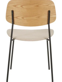 Sillas Tapizadas Con Asiento Tapizado Nadja, 2 Uds.