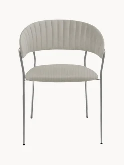 Sillas Tapizadas En Terciopelo Belle, 2 Uds.