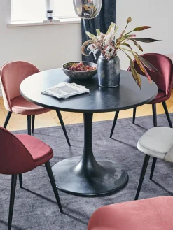 Sillas Tapizadas En Terciopelo Amy, 2 Uds.