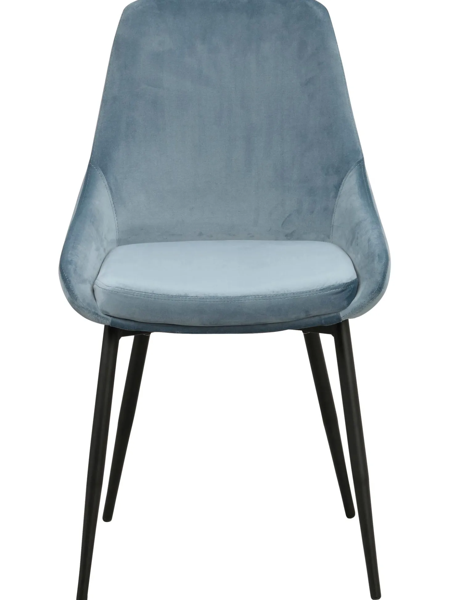 Sillas Tapizadas En Terciopelo Sierra, 2 Uds.