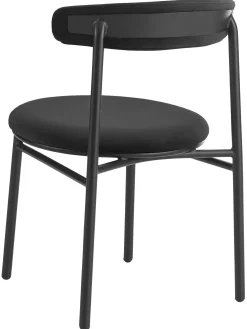 Sillas Tapizadas En Terciopelo Doggi, 2 Uds