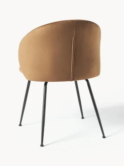 Sillas Tapizadas En Terciopelo Luisa, 2 Uds.