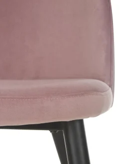 Sillas Tapizadas En Terciopelo Amy, 2 Uds.