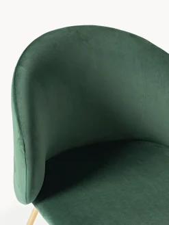 Sillas Tapizadas En Terciopelo Luisa, 2 Uds.