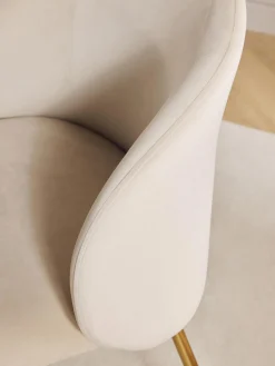 Sillas Tapizadas En Terciopelo Luisa, 2 Uds.