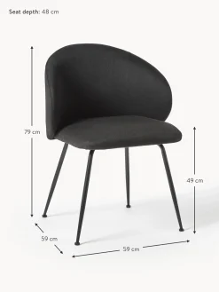 Sillas Tapizadas Luisa, 2 Uds.