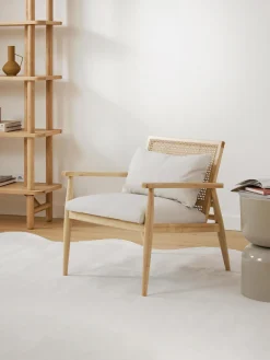 Sillon De Madera De Caucho Maciza Manuell