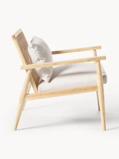 Sillon De Madera De Caucho Maciza Manuell