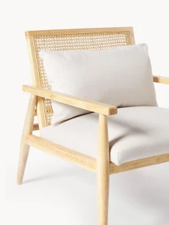 Sillon De Madera De Caucho Maciza Manuell