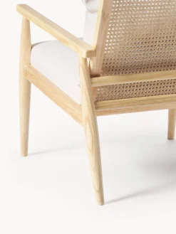 Sillon De Madera De Caucho Maciza Manuell