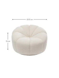 Sillon En Tejido Boucle Peppo Lounge